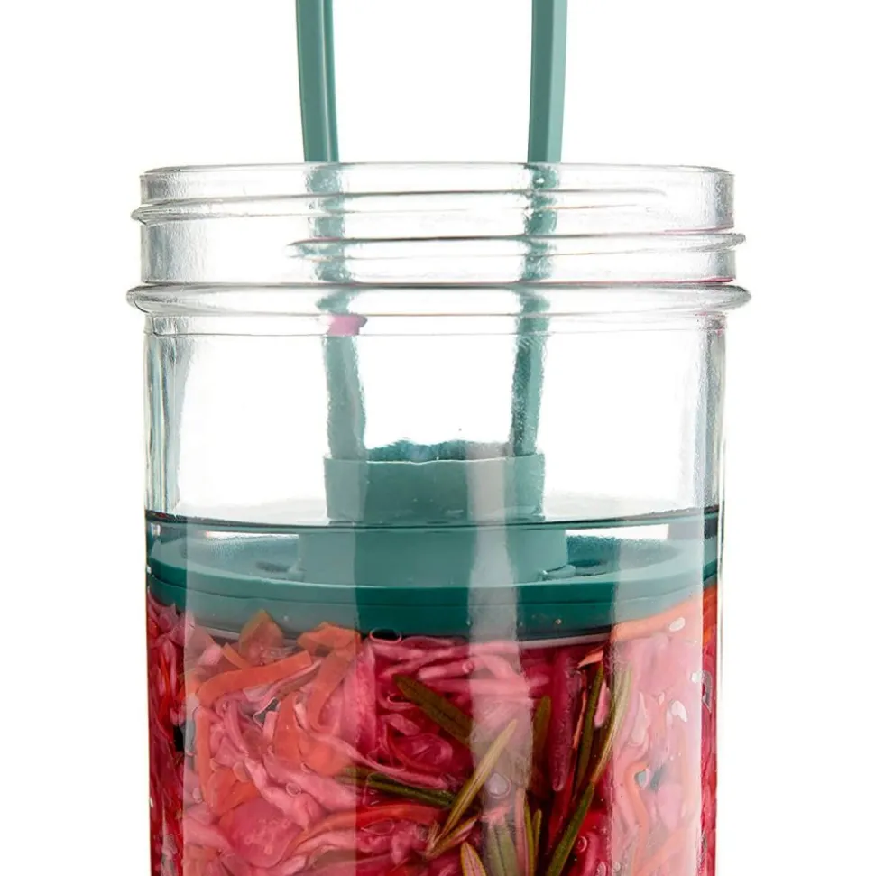 Kit 2 tarros 700 ml para fermentar encurtidos - Lekue