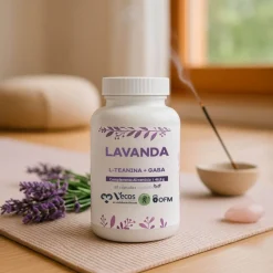 Lavanda + L-teanina+ GABA, 60 cápsulas - OFM