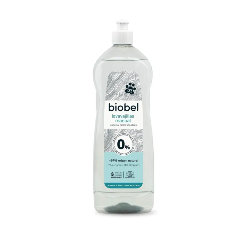 Lavavajillas ecológico 0%, 1 litro - Biobel