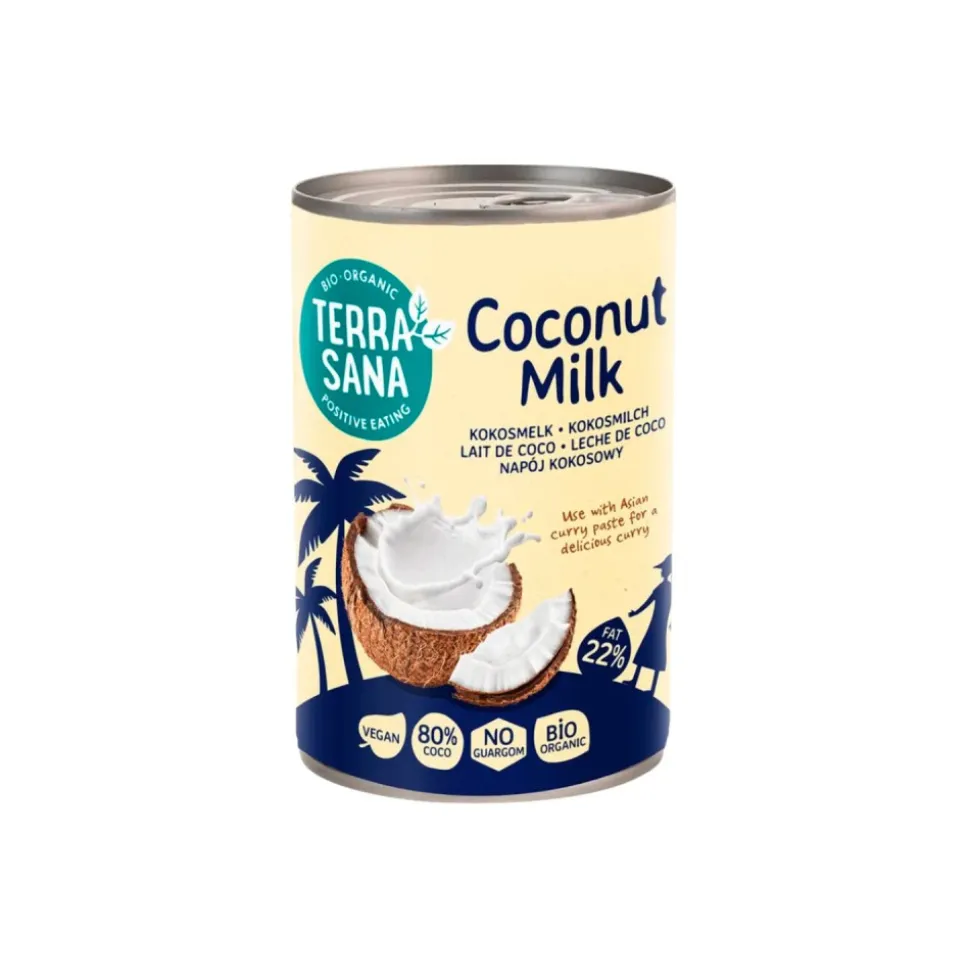 Leche de coco ecológica - TerraSana