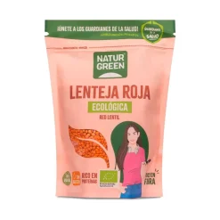 Lentejas rojas ecológicas, 500 g - Naturgreen
