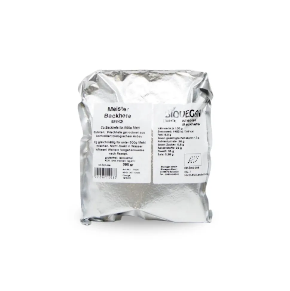 Levadura en polvo para pan ecológica "Meister" - 390 g