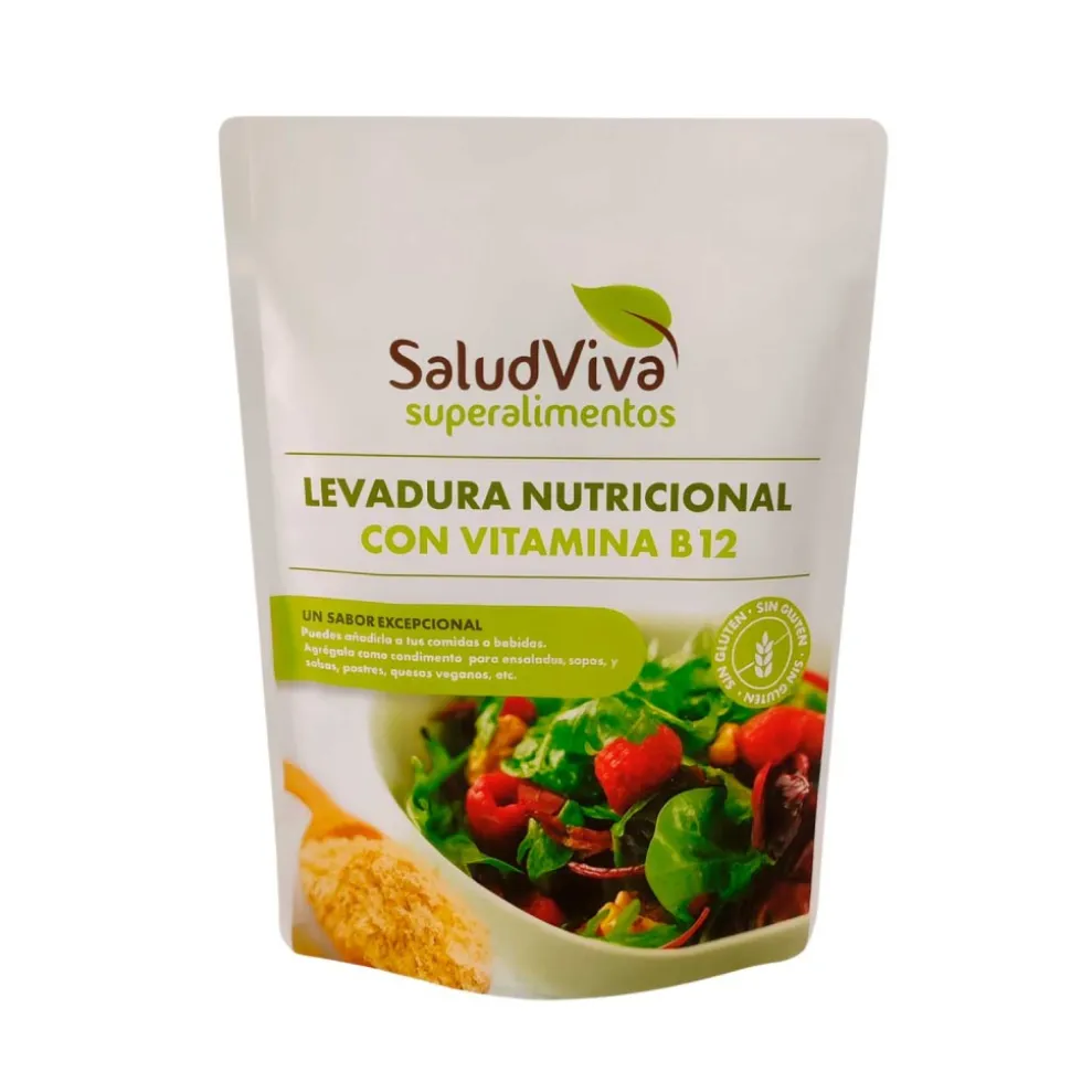 Levadura nutricional enriquecida con Vit B12 - Salud Viva