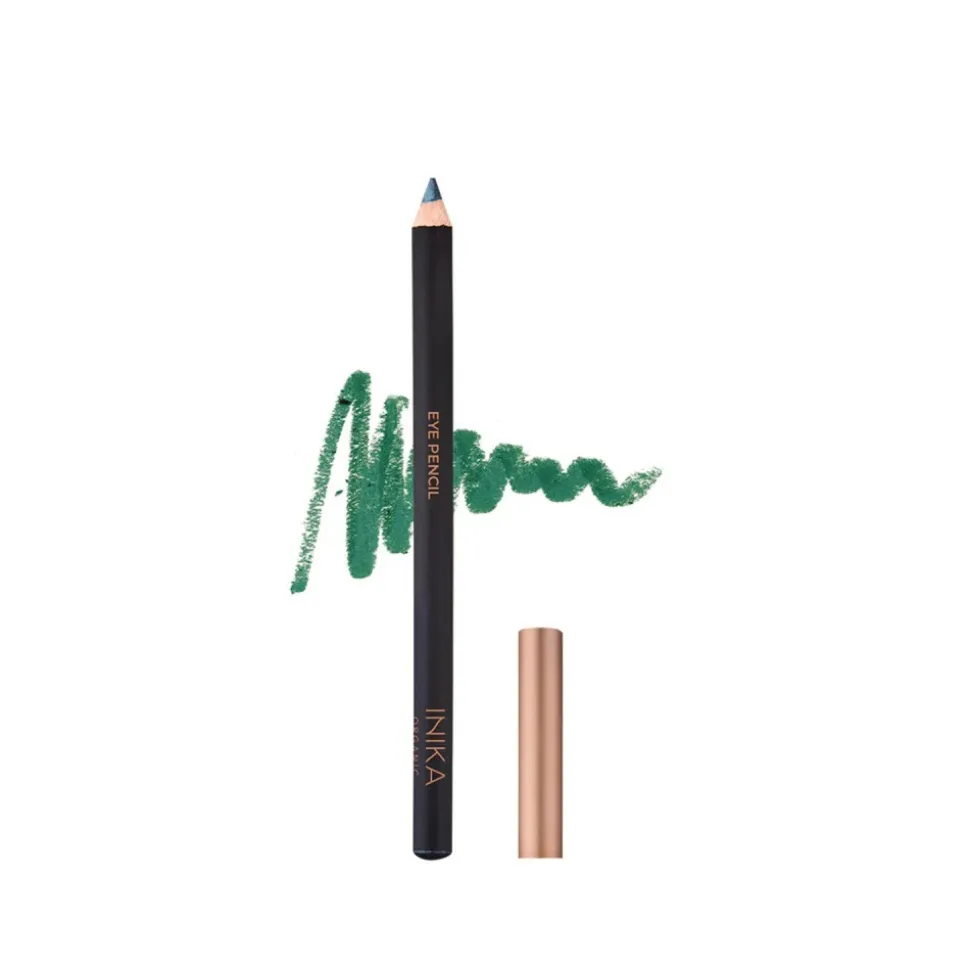 Lápiz de ojos ecológico, color "Emerald" - Inika