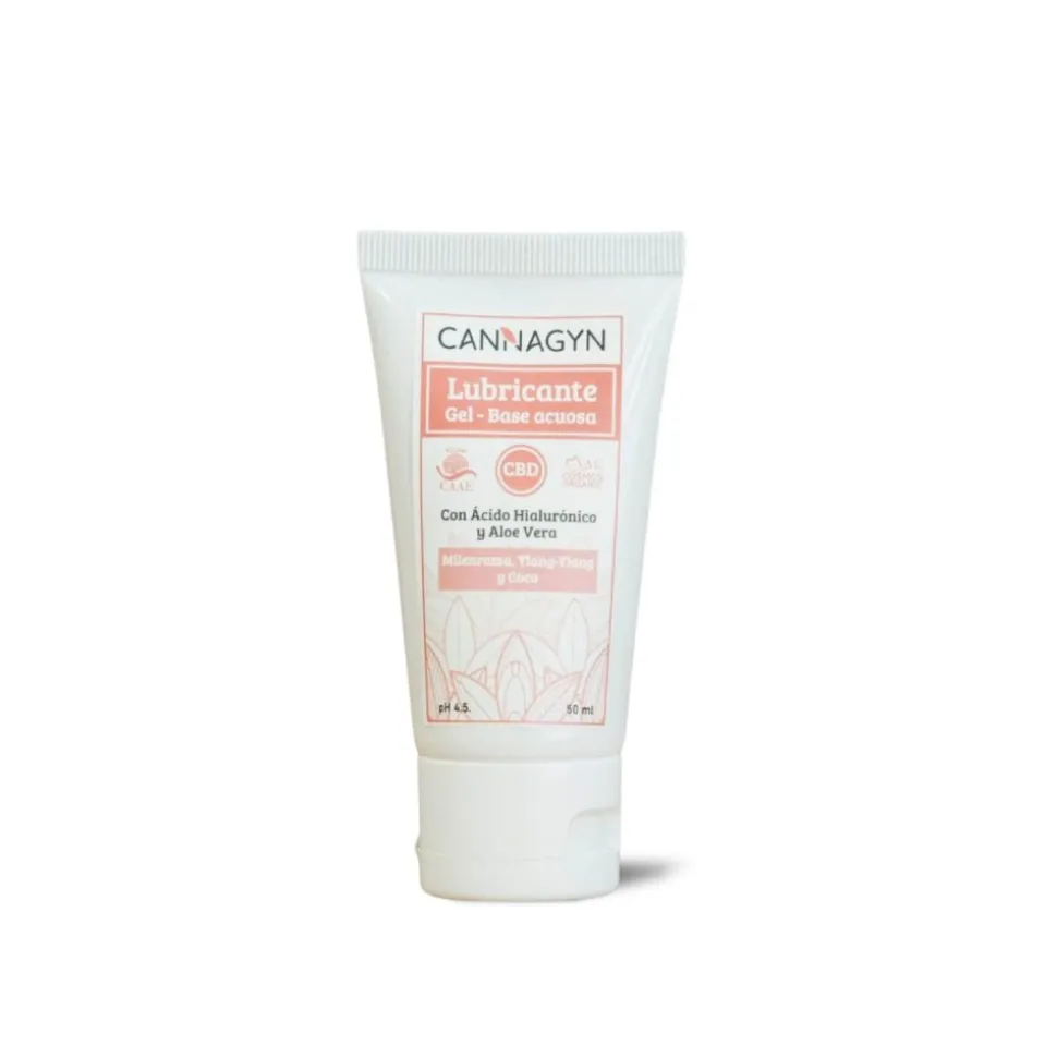 Lubricante íntimo a base de agua con CBD - Webotanix