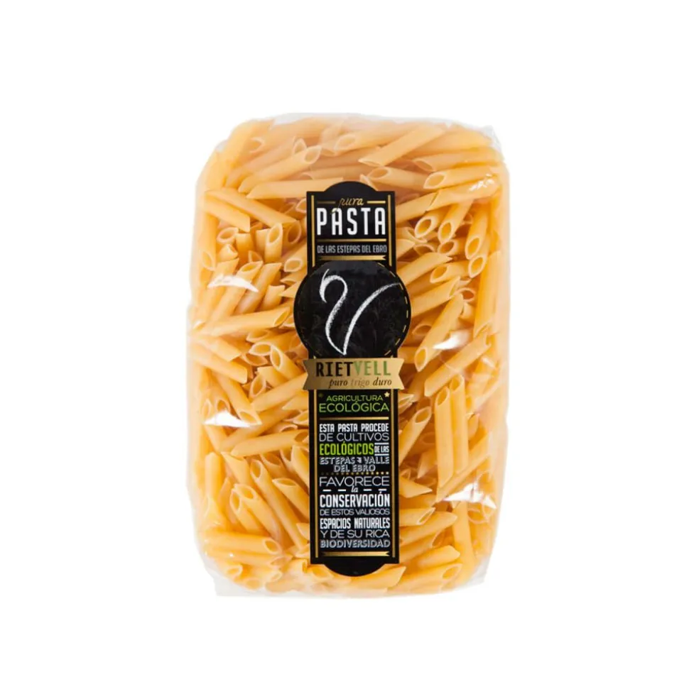 Macarrones de trigo, ecológicos, 500 g - Riet Vell