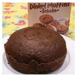 Magdalenas de espelta con chocolate, ecológicas - Bauckhof