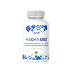 Magnesio 4 (Bisglicinato,taurinato,malato, liposomado), 120 cápsulas - OFM
