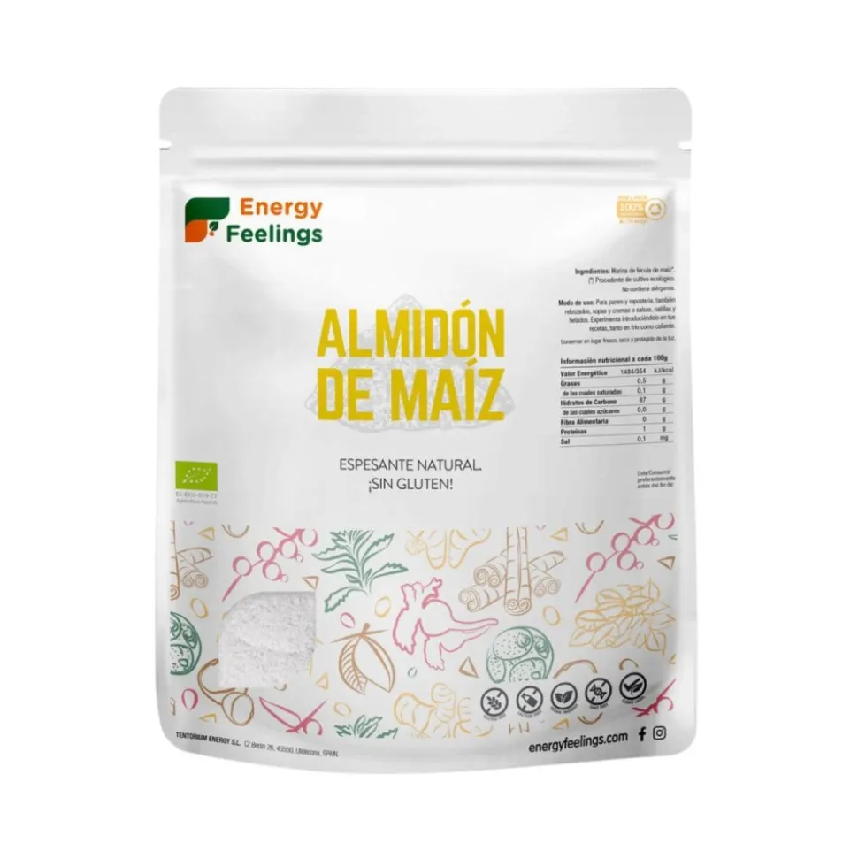 Maicena ecológica, 1 kg - Energy Feelings