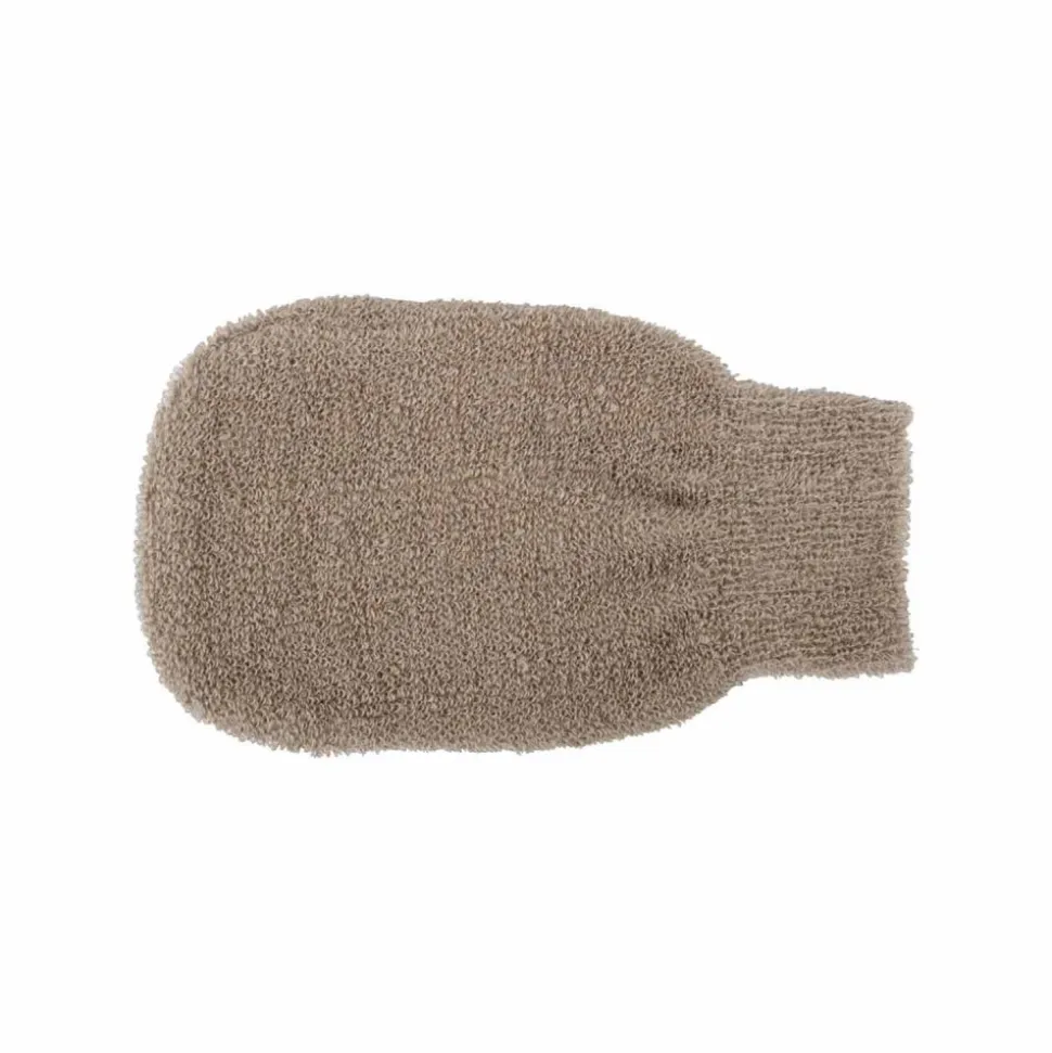 Manopla de baño corporal de lino y algodón orgánico - Redecker