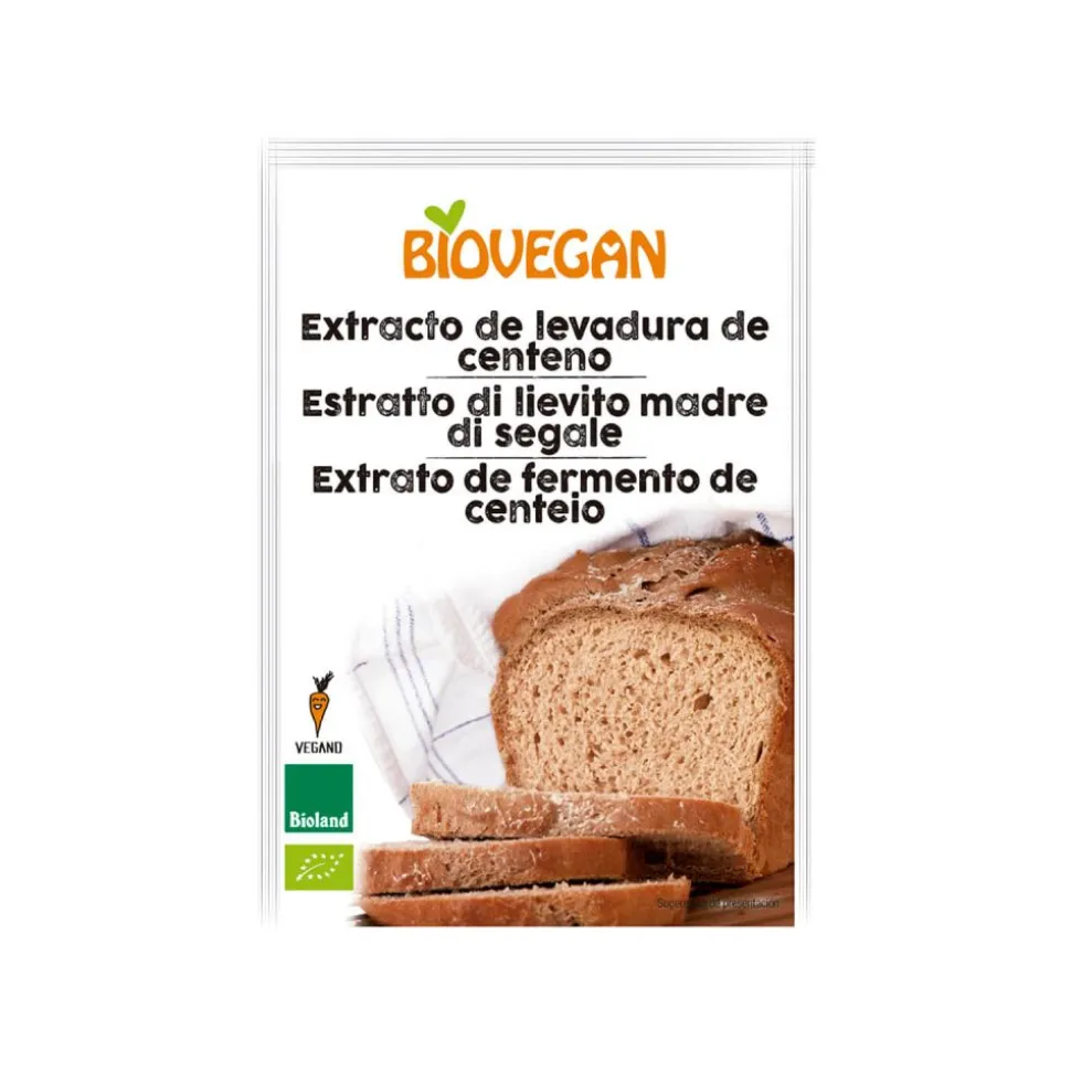 Masa madre ecológica de centeno - Biovegan