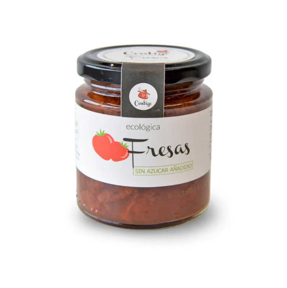 Mermelada de fresas ecológica - Contigo