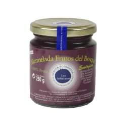 Mermelada de frutos del bosque, ecológica