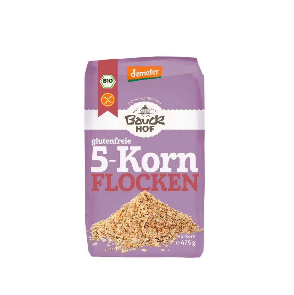 Mezcla de 5 copos sin gluten - Bauckhof
