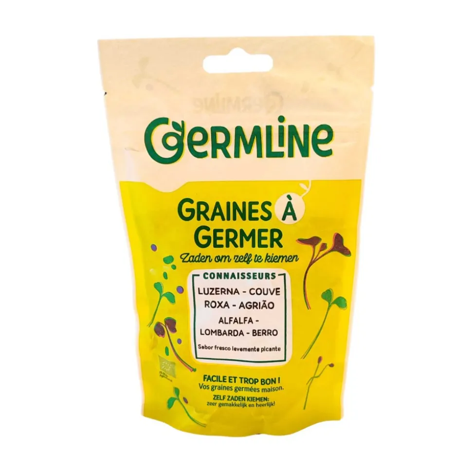 Mezcla de semillas de alfalfa, berro y col para germinar ecológicas - Germ'line