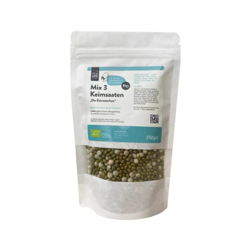 Mezcla de semillas para germinar ecológicas Bio Mix 3 - Pep Up