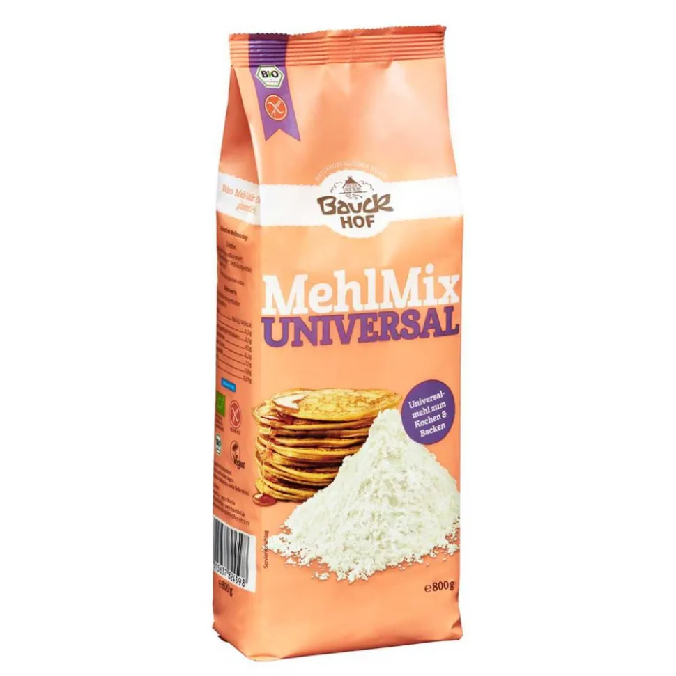 Mezcla harinas sin gluten todo uso, ecológica, 800 g - Bauckhof