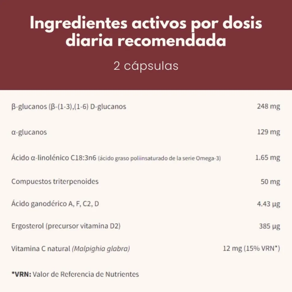 Mico Rei ecológico, 70 cápsulas - Hifas da Terra