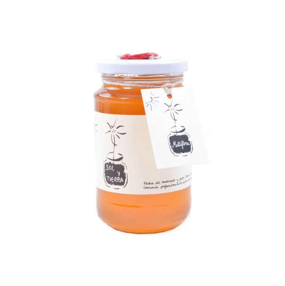 Miel ecológica multifloral - Sol y Tierra