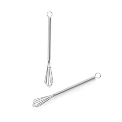 Mini batidor de varillas de acero inoxidable, 15 cm - Ibili