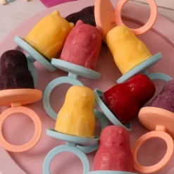 Molde de silicona platino para helados, animales - Lurch