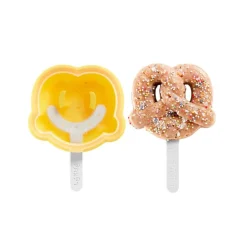 Molde de silicona platino para helados - Pretzel