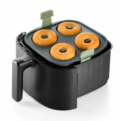 Molde de silicona platino para donuts en freidora de aire - Lekue