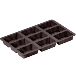 Molde para brownies de silicona platino - Lurch