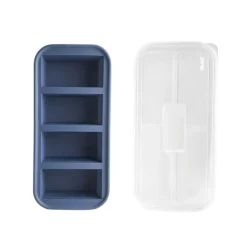 Molde para congelar raciones, 4 x 250 ml - Ibili