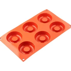 Molde para donuts, de silicona platino - Silikomart