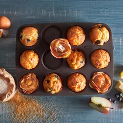 Molde para muffins de silicona platino - Lurch