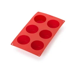 Molde para muffins de silicona platino - Lekue