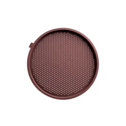 Molde perforado de silicona platino para pizzas, redondo - Lekue