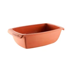 Molde rectangular de barro 2 l - Römertopf