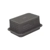 Molde rectangular de silicona platino para freidora de aire, 18,5 cm - Silikomart