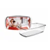 Molde rectangular de vidrio borosilicato, 24 cm - Ibili