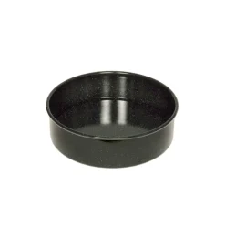 Molde redondo desmontable de acero esmaltado, 24 cm - Riess