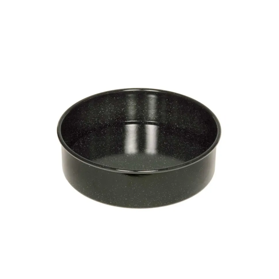Molde redondo desmontable de acero esmaltado, 24 cm - Riess