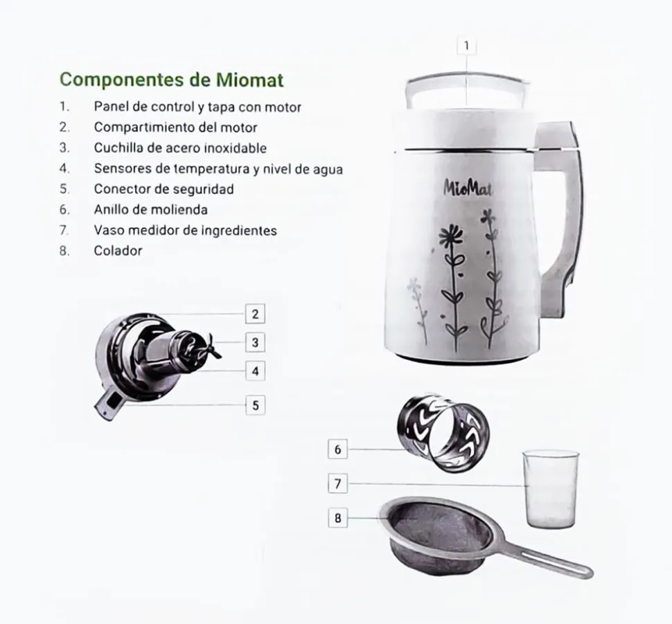 Máquina para hacer bebida vegetal - Miomat
