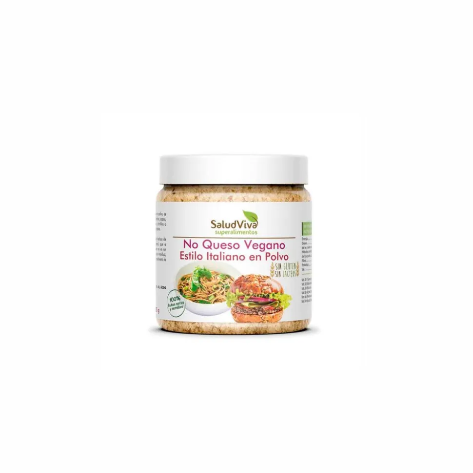 No queso vegano en polvo "al estilo italiano" - Salud Viva
