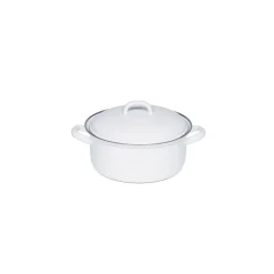 Olla con tapa, de acero esmaltado, Classic, 3 litros - Riess