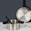 Olla de acero inoxidable, sin asas, combi, 20 cm - Lacor