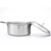 Olla de titanio con tapa, 2,5 litros - Keith