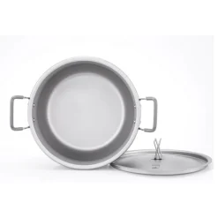 Olla de titanio con tapa, 6 litros - Keith