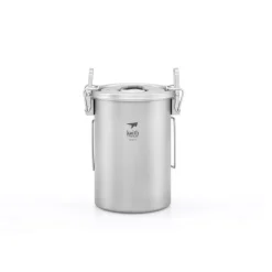 Olla de titanio multifunción con tapa, 900 ml - Keith