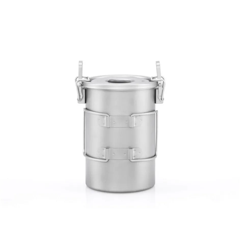 Olla de titanio multifunción con tapa, 900 ml - Keith