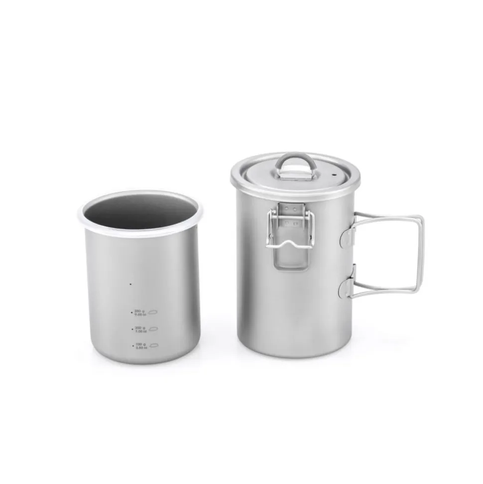 Olla de titanio multifunción con tapa, 900 ml - Keith