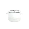 Olla de vidrio borosilicato con tapa, 1,5 l - Brandani