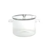 Olla de vidrio borosilicato con tapa, 3 l, Brandani