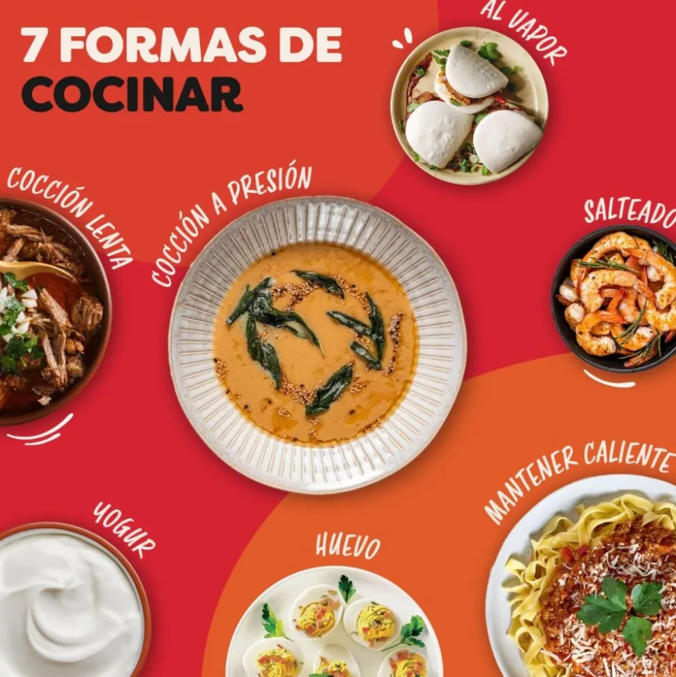 Olla multifunción eléctrica Classic negra, 5,7 l - Instant Pot